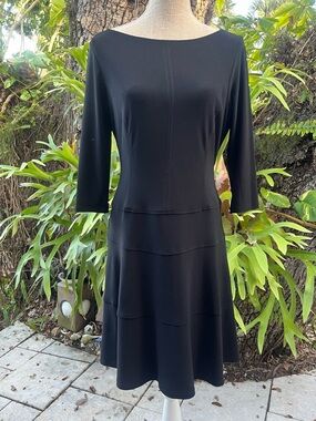 Anne Klein Little Black Dress - Flattering Profile